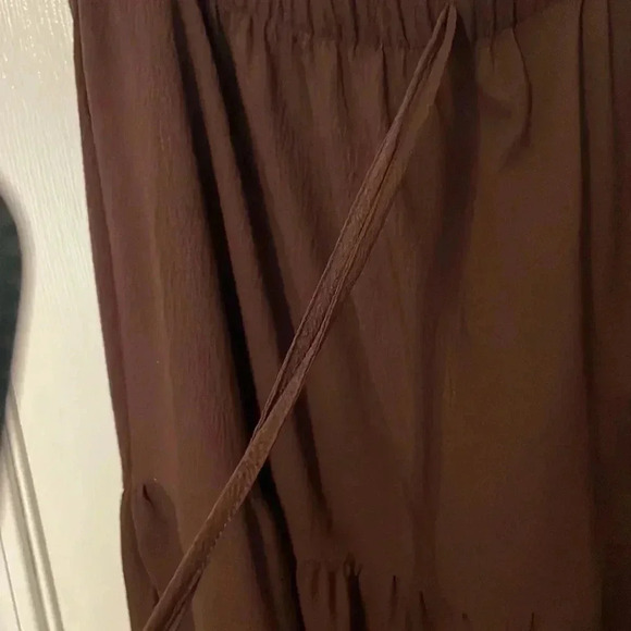 Woman’s plus size 3x brown long skirt. - Picture 2 of 4